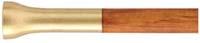 Ramrod for 20 gauge Double Flintlock Shotgun by Davide Pedersoli,
9mm hickory, 26-7/8" long. 
Brass tips, with tempered steel ball puller hidden under the end cap. 
Made in the U.S.A. 